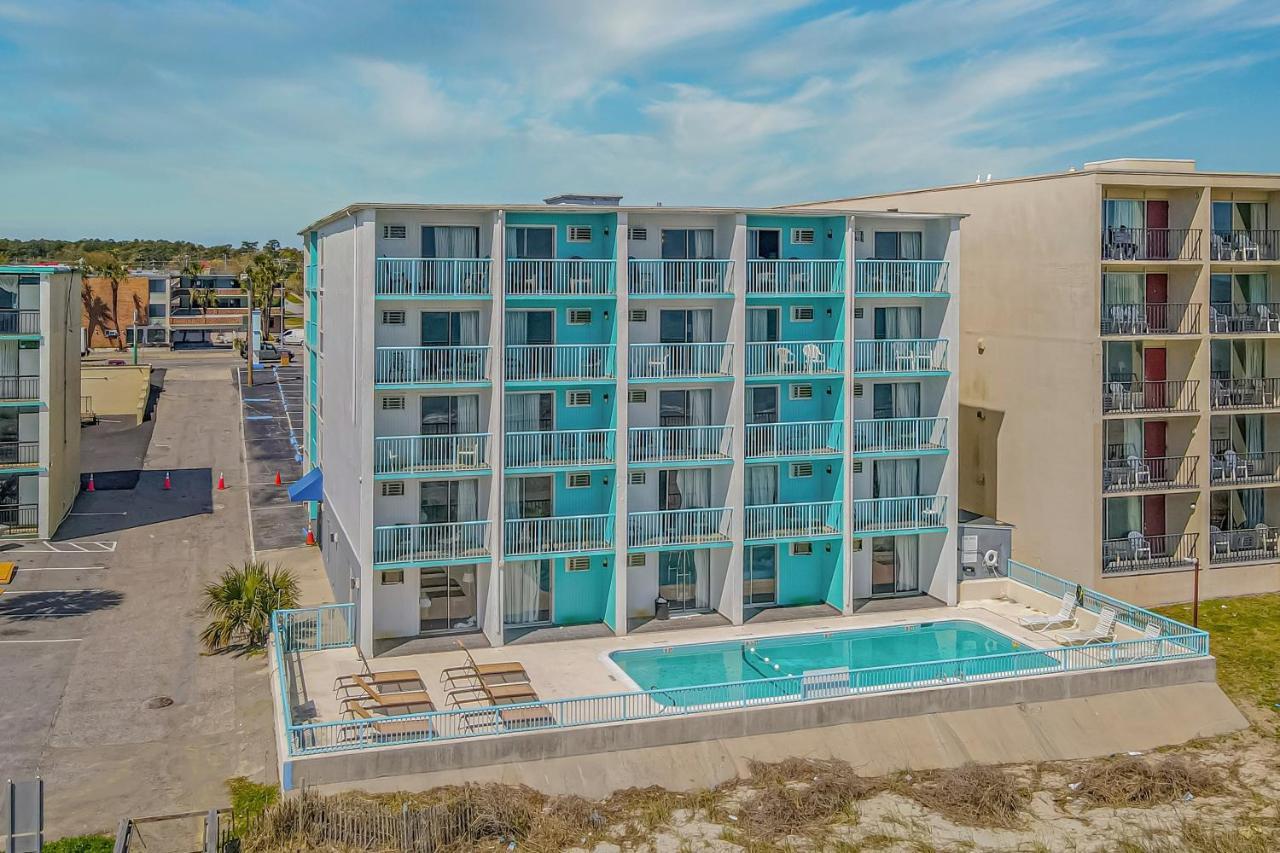 Southern Breeze Ocean Front Hotel マートルビーチ エクステリア 写真