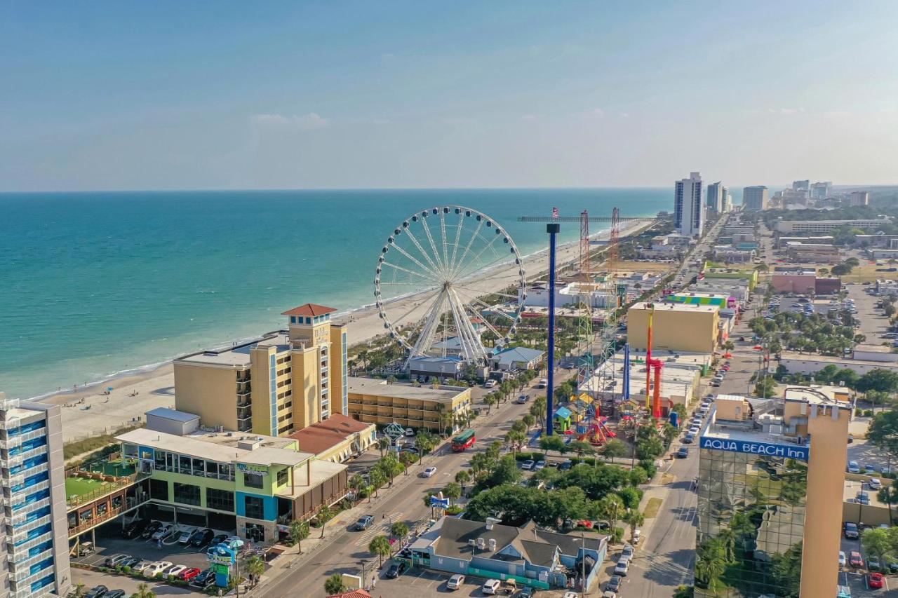 Southern Breeze Ocean Front Hotel マートルビーチ エクステリア 写真